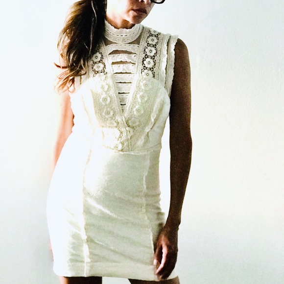 Free People Dresses & Skirts - Free people lace dress size 2